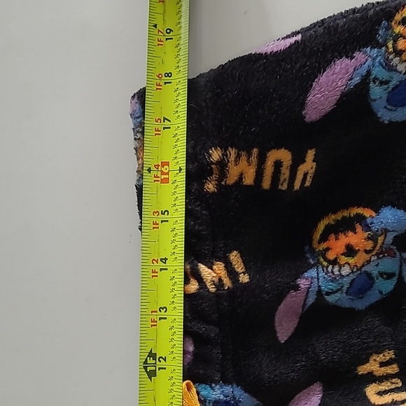 Disney Stitch Fleece Open Fly Pajama Pants size XL - Picture 6 of 9